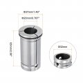 Uxcell Straight Shank Collet C32-20 Cnc Router Tool Adapter Carbon Steel For Lathe Milling Drilling Machine Industrial Supplies