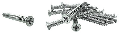 Anochrome 80 Wood Screws For Kv Steel Standards 1 5 In Flat Head Phillips Drive Alloy Part Number 80as