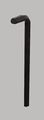 Eklind Long Arm Hex-l Key Metric 2 5 Mm Chrome Nickel Alloy 
