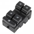 Ocpty Front Driver Side Door Window Switch Replacement For Chevrolet Sonic 2012-2018 Power Durable Plastic 1pc Black Replaces