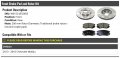 Front Ceramic Brake Pads And Rotor Kit Compatible With 2013-2016 Chevy Malibu