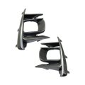 Fog Light Trim Pair For Toyota Sienna 2018 2019 2020 Front Driver And Passenger Side Black Xle Model To1038217 To1039217 