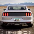 Ipick Image For Ford Mustang 5 0 Real Black Forged Carbon Fiber 50 States License Plate Frame