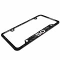 Ipick Image For Ford Mustang 5 0 Real Black Forged Carbon Fiber 50 States License Plate Frame