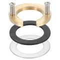 Female Thread Hex Lock Nut M32 X 1 5 Brass C-type Single Hole Faucet Nuts With Gasket Fixing Tool Set For Kitchen Bathroom 
