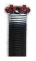 Garage Door Torsion Springs 218 X 1 75 In 26 Right Wound Red Cone Corrosion Resistant Coated Steel Replacement Spring 