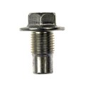 Oil Drain Plug For Dodge Dakota Ram 1500 2500 3500 1996 To 2003 Silver Steel With Gasket Hex Head Drive Fine Thread Part 
