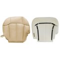 Front Driver Foam Cushion And Bottom Replacement Leather Seat Cover 522 Or 52i Tan For Chevy Silverado 1500 2500 3500 Tahoe 