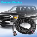 A-premium Fog Light Wiring Harness Compatible With Chevrolet Silverado 1500 2007-2013 2500 3500 Hd 2007-2014 19170439