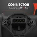 A-premium Mass Air Flow Sensor Meter 4-pins Compatible With Audi A8 Quattro 1997-1999 3 7l 4 2l Replace For 280217804