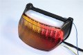 Httmt Mt192- Motorcycle Clear Led Tail Light Brake With Integrated Turn Signals Indicators Compatible Kawasak Ninja 1996-2003