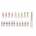 Uxcell Screwdriver Bits Set 21pcs 1 4 Inch Hex Shank Magnetic Phillips Torx Slotted Screw Driver Bit 25mm Length W Extension