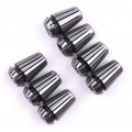 Atoplee 7pcs Spring Collet Set For Cnc Engraving Machine Milling Lathe Tools Er16 