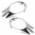 Chrome Fog Light Covers For 2006 2009 Volkswagen Passat 3c B6 Triple Plated Abs Plastic 2 Piece Set Not R36 And Cc 