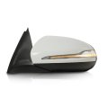 Rear View Mirror W Blind Spot Left Driver Side For Benz X253 Class Glc300 Glc350 2016-2021 2538101416 2538103500 White 