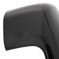 Hecasa Pair Mirror Cover For 2019-2024 Chevy Chevrolet Silverado 1500 Gmc Sierra Outer Painted Rearview Wing Exterior Cap 
