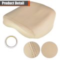 Beige Leather Armrest Center Console Lid Cover Skin Replacement For Pilot 2009-2015