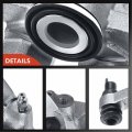 A-premium Disc Brake Caliper Assembly Without Bracket Compatible With Select Mazda Models Miata 1990993 1 6l 1994-2004 Base Ls