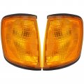 Marker Corner Parking Turn Signal Light Lamp Pair Set For Freightliner Mercedes 