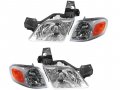 Headlight Assembly And Parking Light Kit 4 Piece For 1999-2005 Pontiac Montana Base 
