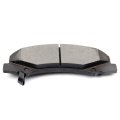 Brake Pad Sets 8pcs For Buick Lucerne 2006-2011 For Cadillac Dts D1159 D1172 