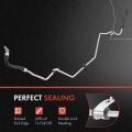 A-premium Power Steering Hose Return Line Assembly Compatible With Hyundai Santa Fe 2007 2008 2009 2 7l At Cooler Gear To Pipe