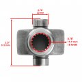 Caltric 2x Front Drive Shaft Yoke With U-joint Compatible Yamaha Kodiak 450 Yf Yfm 450 2003 2004 2005 2006