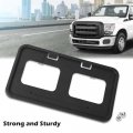 G-plus Front License Plate Tag Bracket Holder W Screws Compatible With 2011-2016 Ford Super Duty F250 F350 F450 F550