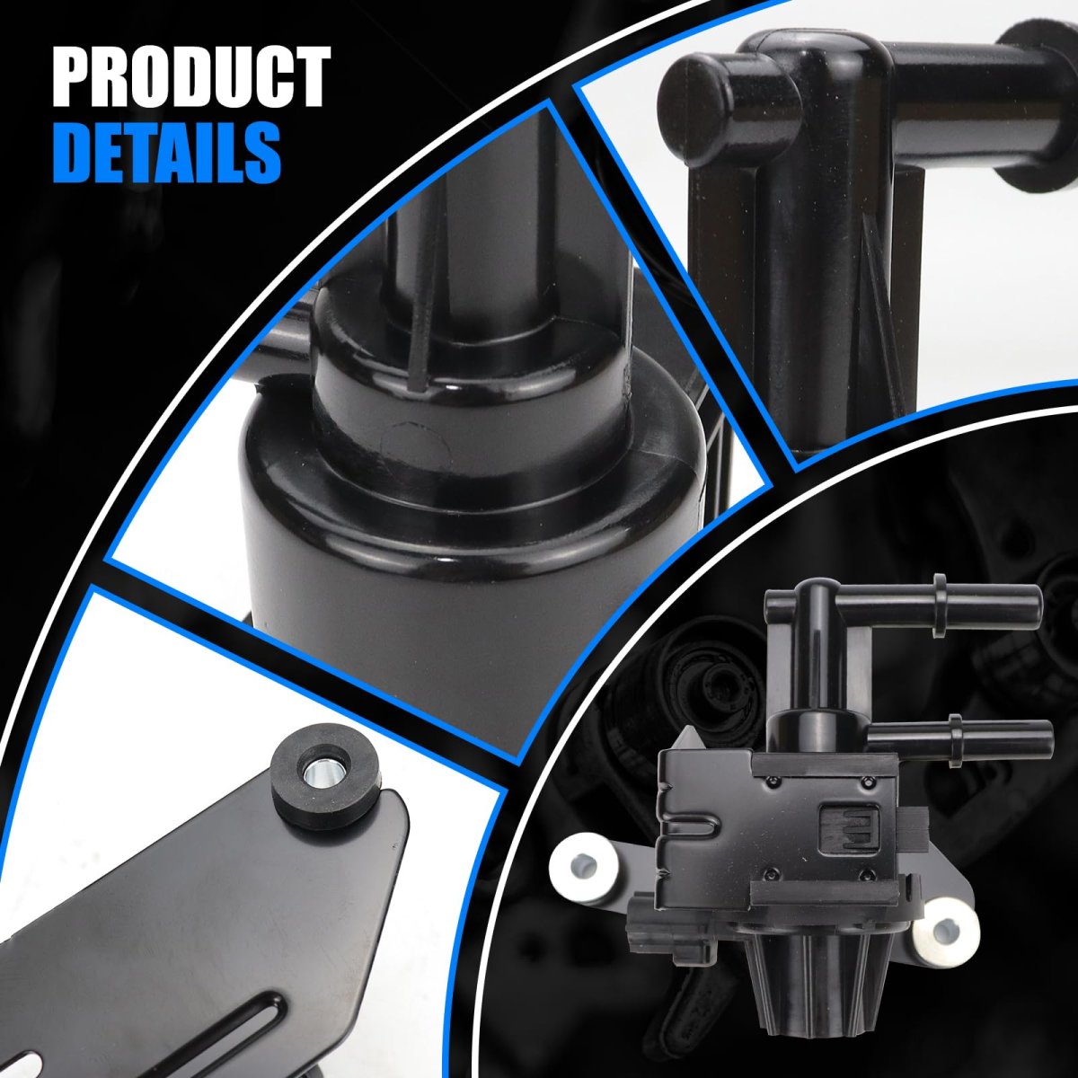 Vapor Canister Purge Valve For Ford F150 2004 2005 2006 Expedition Lincoln Navigator Mark Lt Replaces 911-228