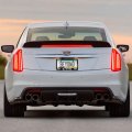 Ipick Image Made For Cadillac Cts Dual Crest Logo In Full-color Black Metal License Plate Frame