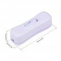 Uxcell Inline Cord Switch Ac 250v 2a Spst Feed-through Rocker For Bedroom Table Lamp Desk Light White Pack Of 10