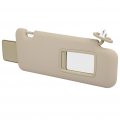 Ocpty Right Passenger Side Beige Windshield Sun Visor Mirror Replacement Fit For Toyota Highlander 2008-2013 With Sunroof