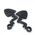 Smt Motorcycle Black 360 Adjustable Peg Mounting Kit U Shape Footrest Foot Pegs For V-star Roadstar Suzuki Boulevard Equipped