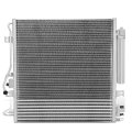 Dna Motoring Oem-cds-3664 3664 Aluminum Air Conditioning A C Condenser 
