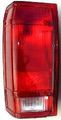 1983 Thru 1992 Ranger Bronco Ii Left Tail Light Assembly Red Polycarbonate Lens Waterproof Aftermarket Part 160 