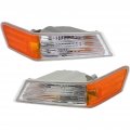 2007-2017 Jeep Patriot Pair Park Signal Lights Driver And Passenger Side Assembly Unit Ch2526102 Ch2527102 Replaces 68004181ab 