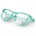 Safety Glasses With Anti Fog Lenses Stylish Lightweight Protective Eyewear For Nurses And Laboratory Green Medium Ms-001 