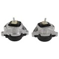 2pc Engine Mount Compatible For013-2017 X3 2 0l 2015-2018 X4 2 Automatic Em-9983 Em-9972 A4086 A4082 