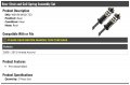 Rear Strut And Coil Spring Assembly 2 Piece Set Compatible With 2008-2012 Honda Accord