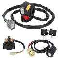 Handlebar Key Starter Relay Switch Kit For Honda Rancher 350 Trx350tm Trx350fm 2000-2005 Manual Shift 35020-hn5-671 
