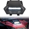 Turbo Hood Scoop With Led Spotlight For Polaris Rzr Pro Xpzr R R 2020 2021 2022 2023 2024 Durable Pp Material Plug And Play 