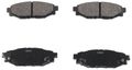 Bp1114ms Rear Semi-metallic Brake Pad Precision Cut Backing Plates And Noise Reducing Shims For Optimal Braking Performance 