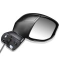 Powered Right Side Door Mirror For 12-15 Civic Oem-mr-ho1321261 Factory Style With Manual Folding And Paintable Black Finish 
