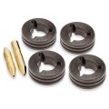 Miller Electric 4pc Mig V-knurl Drive Roll Kit 46794