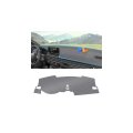 Gray Dashboard Cover Mat For Honda Civic 2022-2025 2026 Accessories Upgrade Polyester Dash Sunshade Glare Uv Rays Protector 
