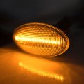 Clear Lens Amber Led Side Marker Lamps For 2011-2013 Mazda 2 2004-2011 3 2006-2010 5 2000-2006 Mpv Turn Singal Lights Kits