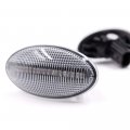 Clear Lens Amber Led Side Marker Lamps For 2011-2013 Mazda 2 2004-2011 3 2006-2010 5 2000-2006 Mpv Turn Singal Lights Kits