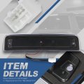 Auto Dynasty Sequential Triangle Led Rear Tail Center High Mount Stop Lamp Third Brake Light Compatible With Dodge Ram 1500
