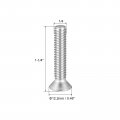 Uxcell 1 4-20x1-1 4 Flat Head Machine Screws Phillips 304 Stainless Steel Bolts 25pcs