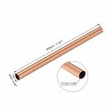 Uxcell Copper Round Tube 5mm Od 0 2mm Wall Thickness 300mm Long Straight Pipe Tubing 3 Pcs